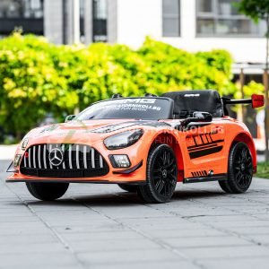 Лицензирана Акумулаторна Кола Mercedes-Benz GT3 EVO 2026, 100W, 12V/4.5Ah, EVA гуми, R/C