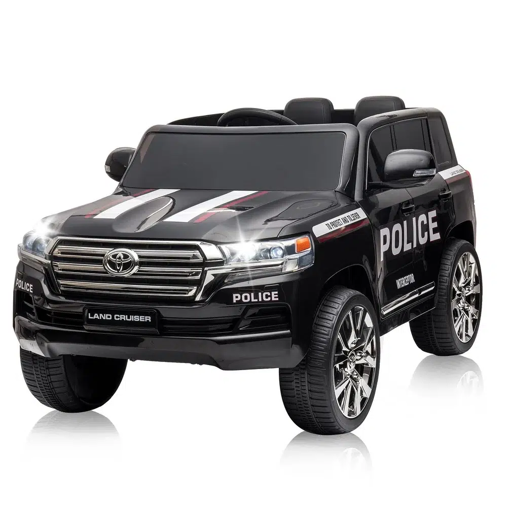 Детски акумулаторен полицейски джип Toyota Land Cruiser Police 12V 160W - Image 20