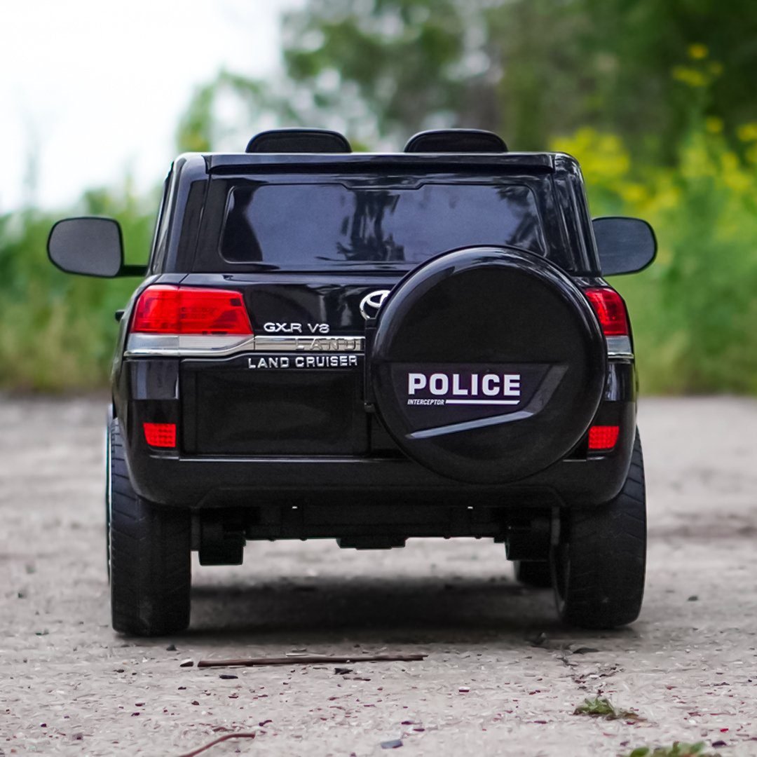 Детски акумулаторен полицейски джип Toyota Land Cruiser Police 12V 160W - Image 11
