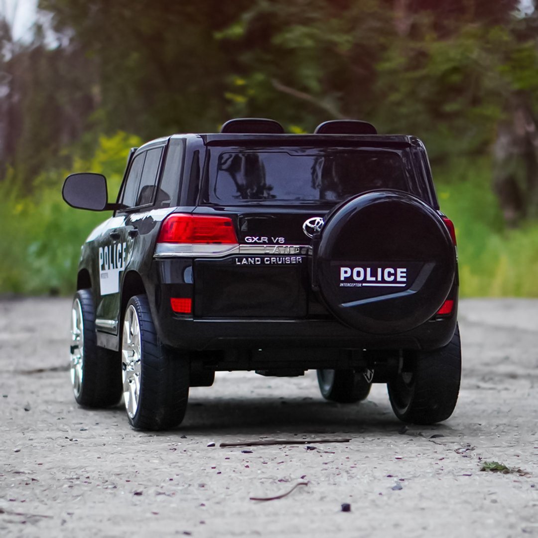 Детски акумулаторен полицейски джип Toyota Land Cruiser Police 12V 160W - Image 13