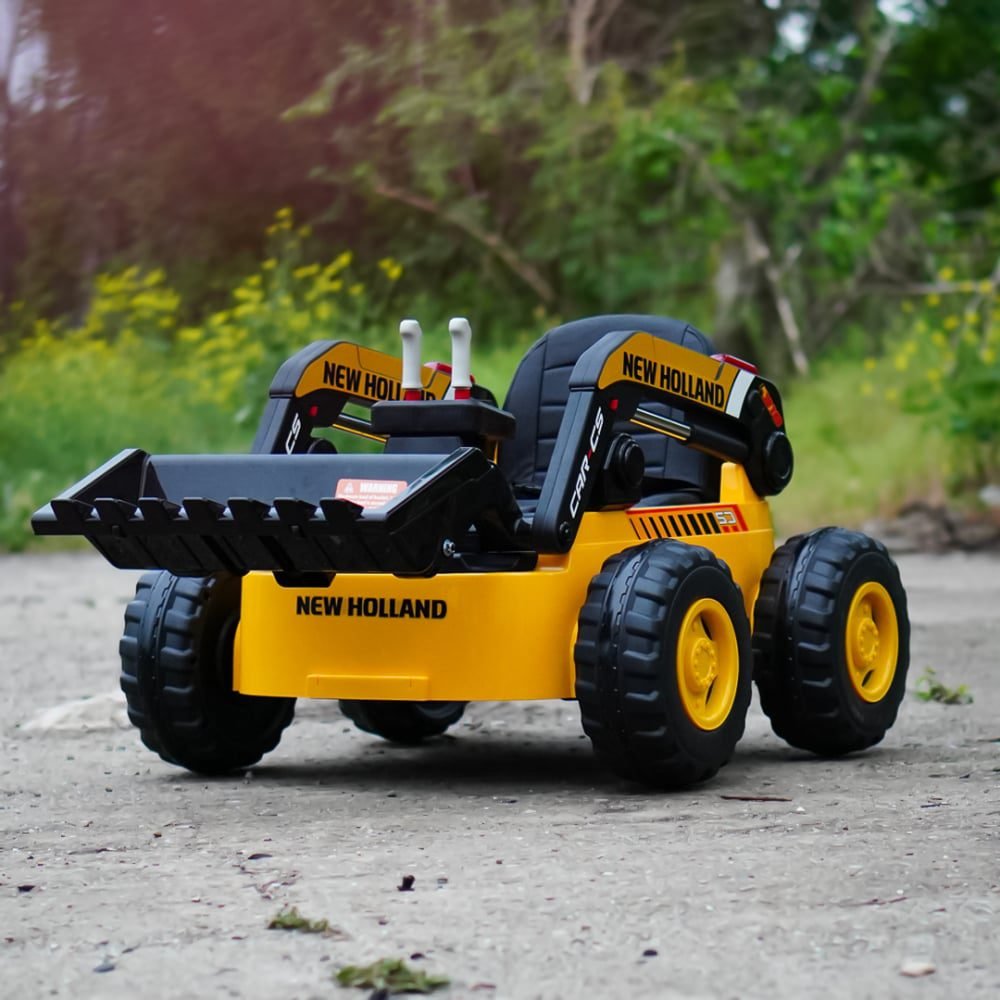Детски Акумулаторен Багер New Holland Ride-On 12 V, 300 W - Image 3
