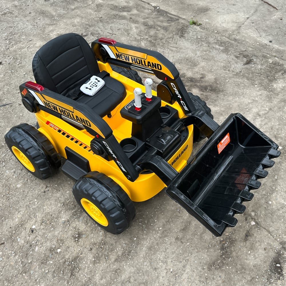 Детски Акумулаторен Багер New Holland Ride-On 12 V, 300 W - Image 8