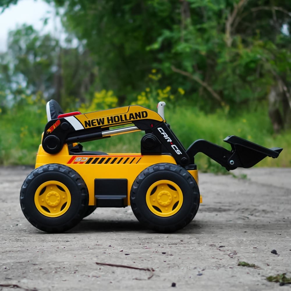 Детски Акумулаторен Багер New Holland Ride-On 12 V, 300 W - Image 6