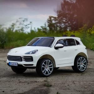 Лицензиран акумулаторен джип Porsche Cayenne S, 70W,12V7AH, R/C 2.4G, EVA гуми