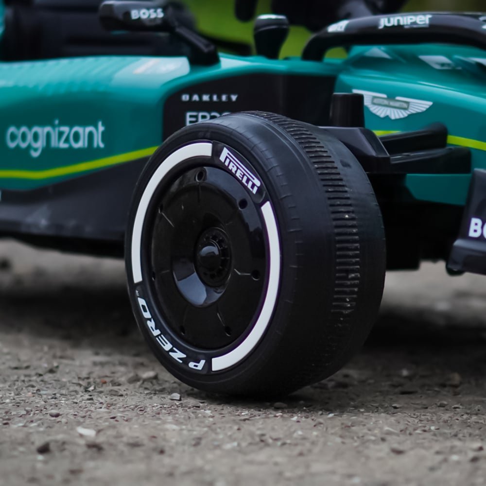 Детски акумулаторен булид Formula 1 Aston Martin, 24V5Ah, 160W, 4х4, EVA гуми - Image 11