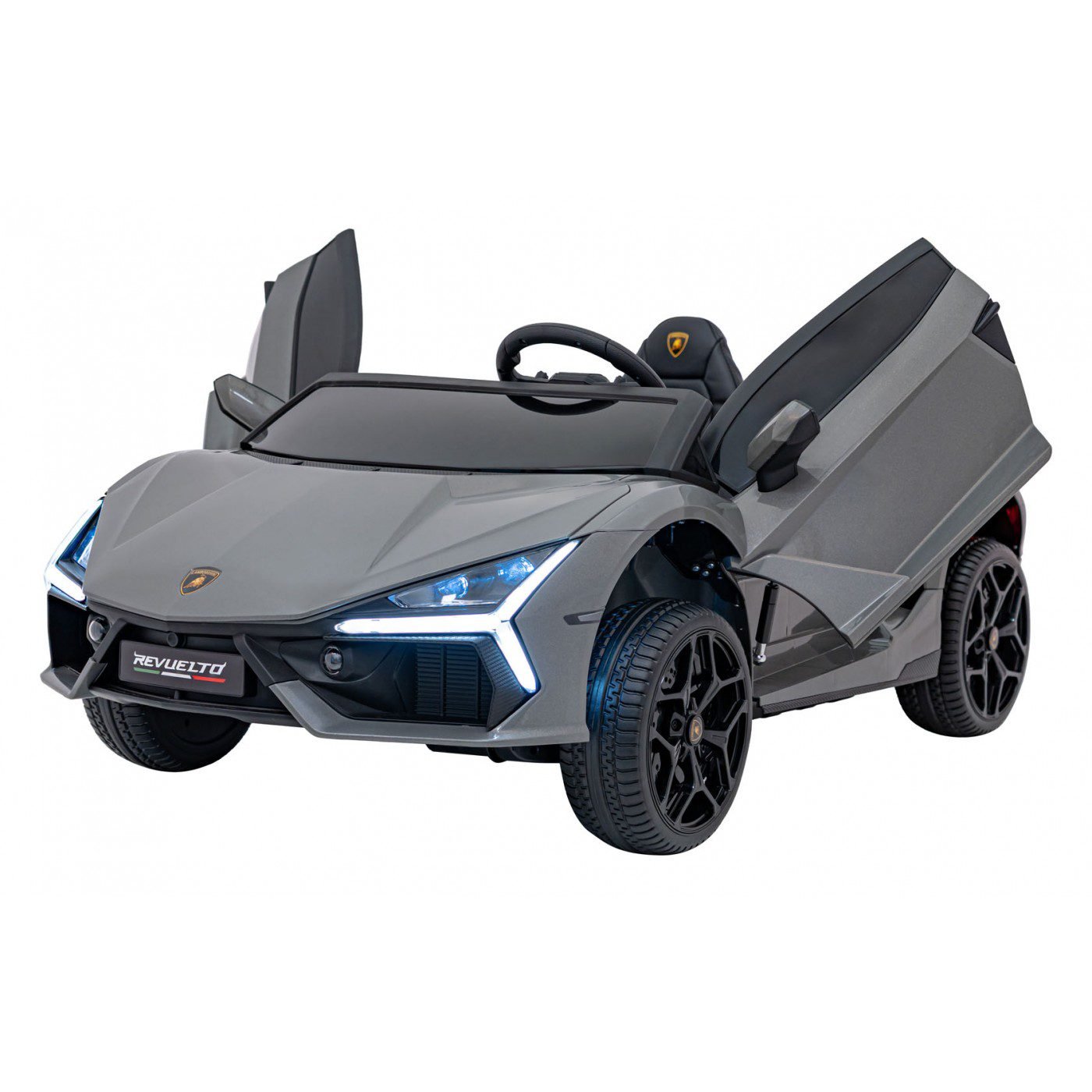 Лицензирана акумулаторна кола Lamborghini Revuelto XL, MP4, 24V7AH, 800W, EVA гуми