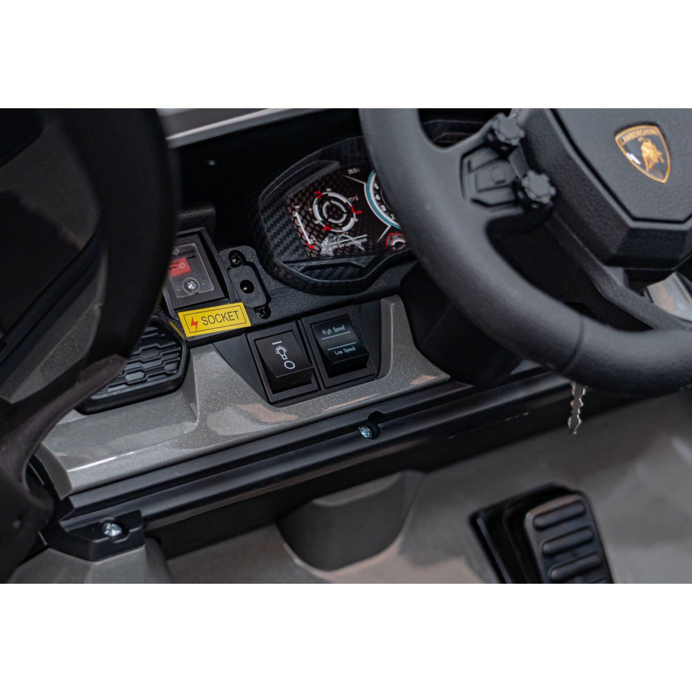 Лицензирана акумулаторна кола Lamborghini Revuelto XL, MP4, 24V7AH, 800W, EVA гуми - Image 17