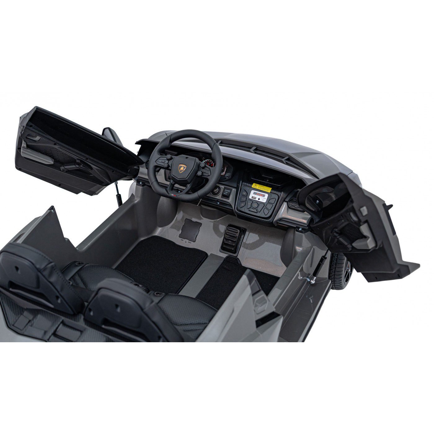 Лицензирана акумулаторна кола Lamborghini Revuelto XL, MP4, 24V7AH, 800W, EVA гуми - Image 11
