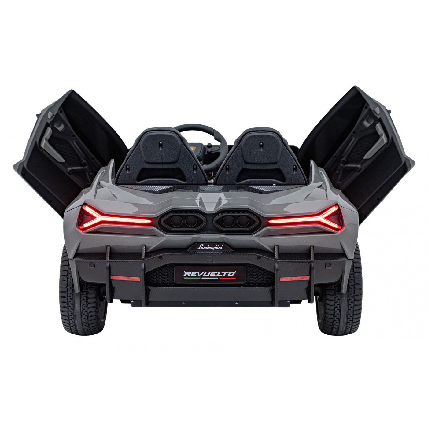 Лицензирана акумулаторна кола Lamborghini Revuelto XL, MP4, 24V7AH, 800W, EVA гуми - Image 12
