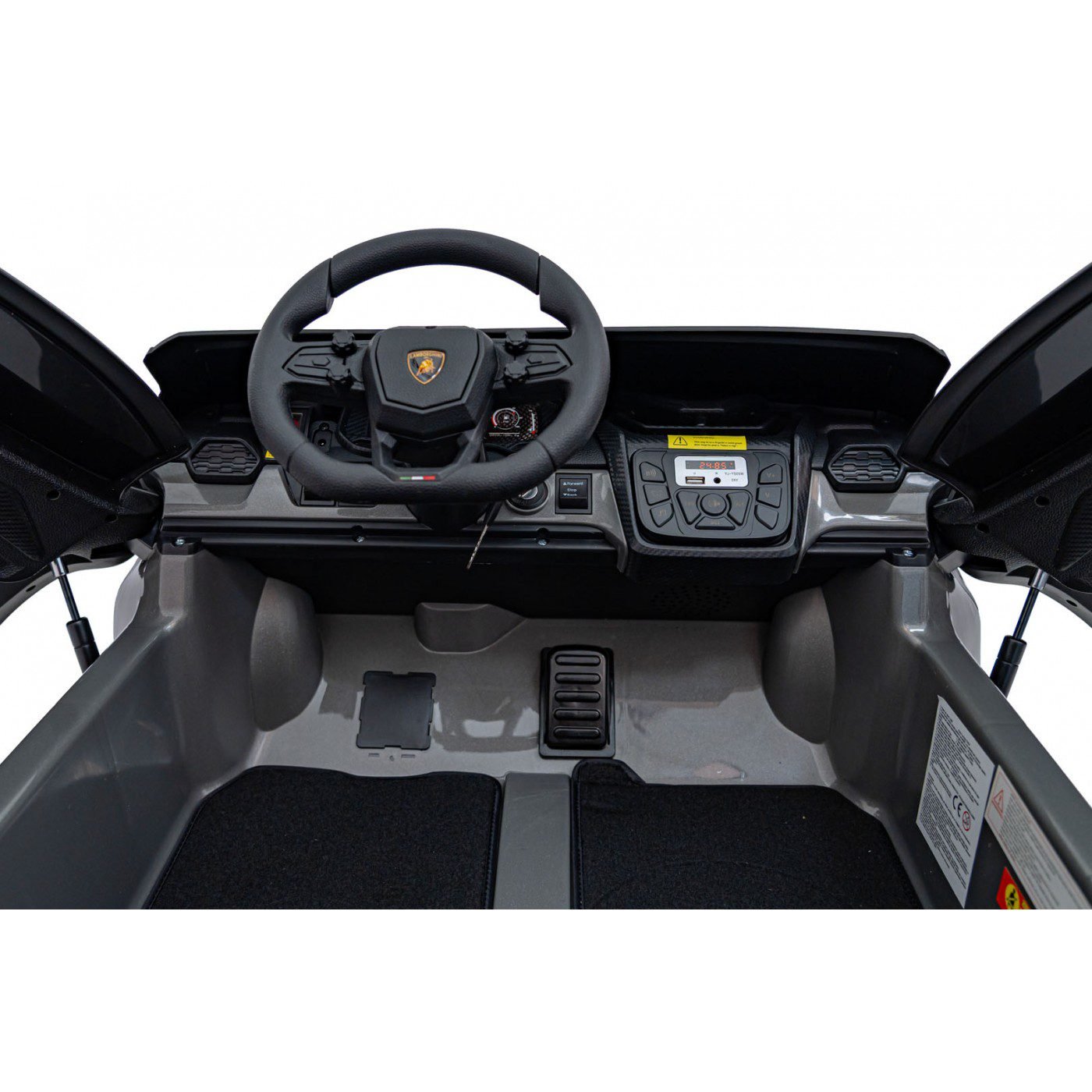 Лицензирана акумулаторна кола Lamborghini Revuelto XL, MP4, 24V7AH, 800W, EVA гуми - Image 20
