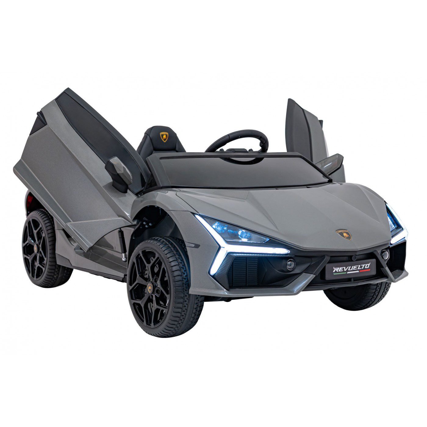 Лицензирана акумулаторна кола Lamborghini Revuelto XL, MP4, 24V7AH, 800W, EVA гуми - Image 7