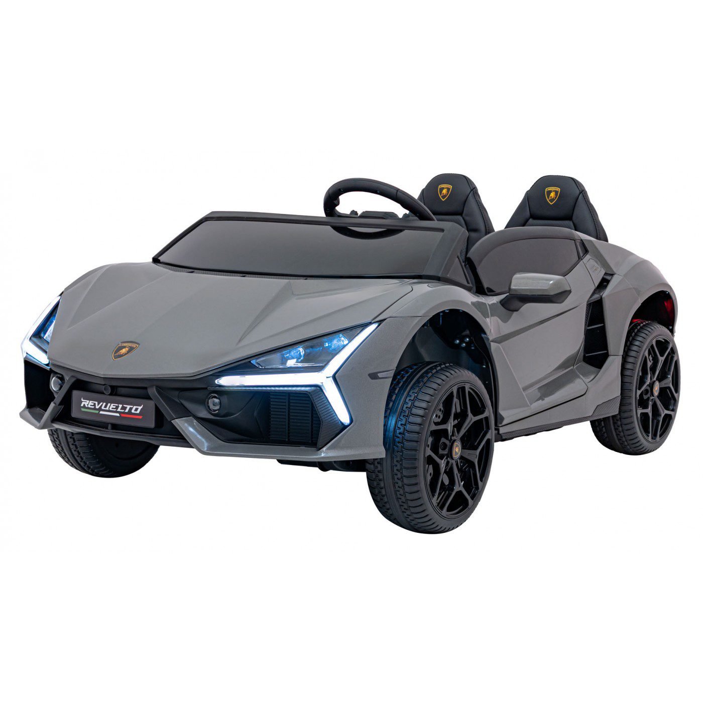 Лицензирана акумулаторна кола Lamborghini Revuelto XL, MP4, 24V7AH, 800W, EVA гуми - Image 2