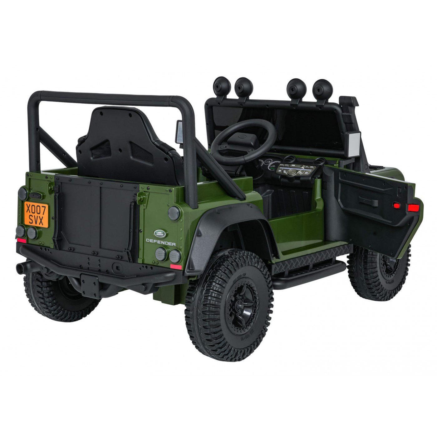 Лицензиран Акумулаторен Джип Land Rover Defender, 200W, 24V/7Ah, EVA гуми - Image 6