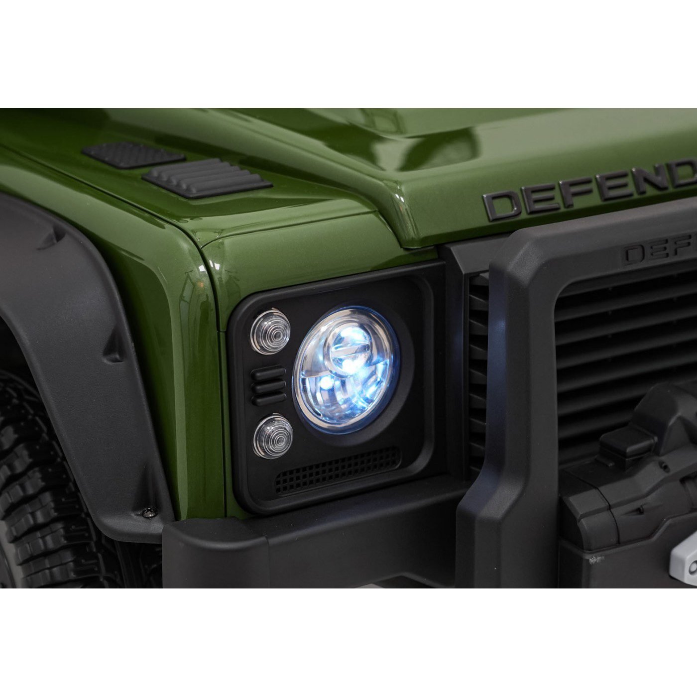 Лицензиран Акумулаторен Джип Land Rover Defender, 200W, 24V/7Ah, EVA гуми - Image 15