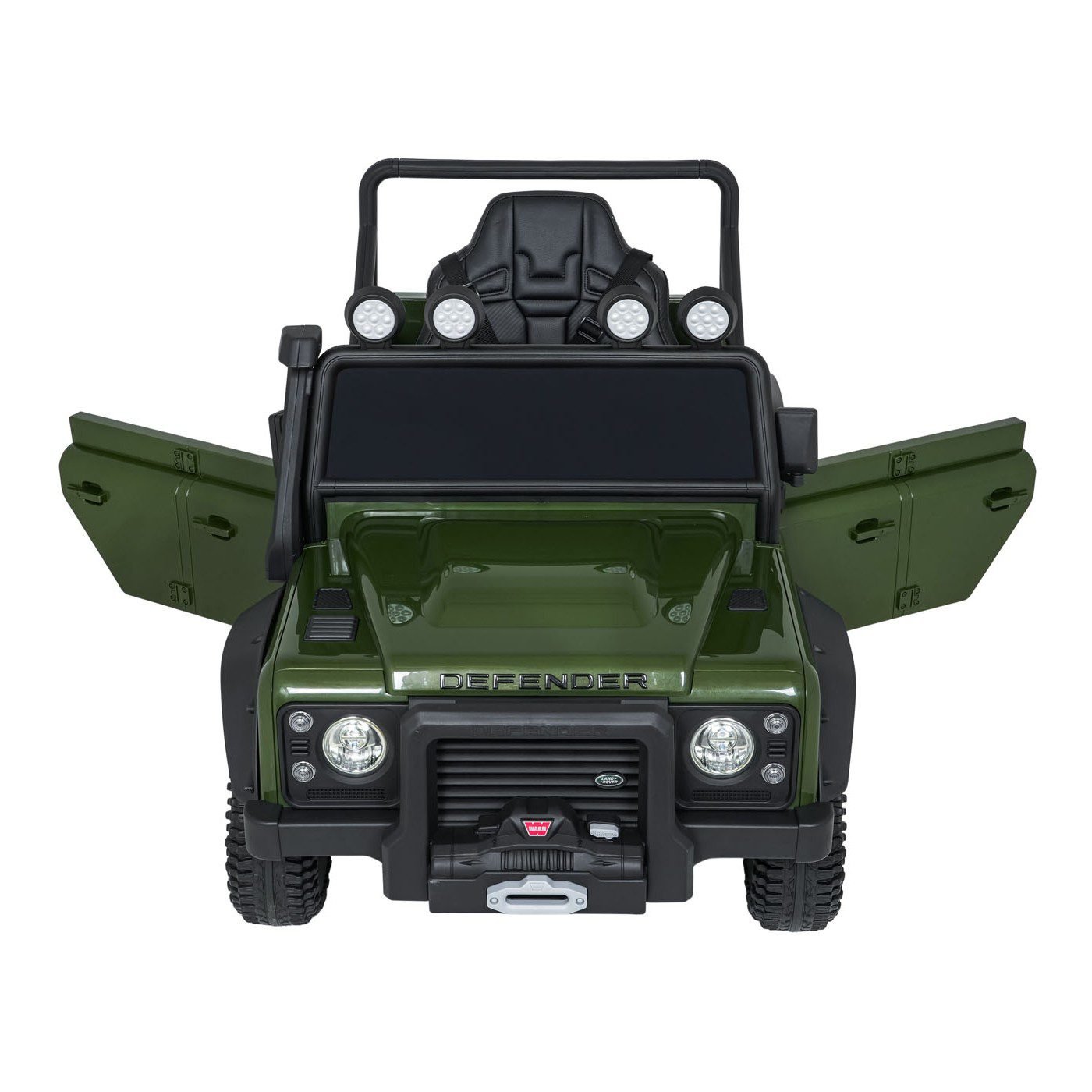 Лицензиран Акумулаторен Джип Land Rover Defender, 200W, 24V/7Ah, EVA гуми - Image 4