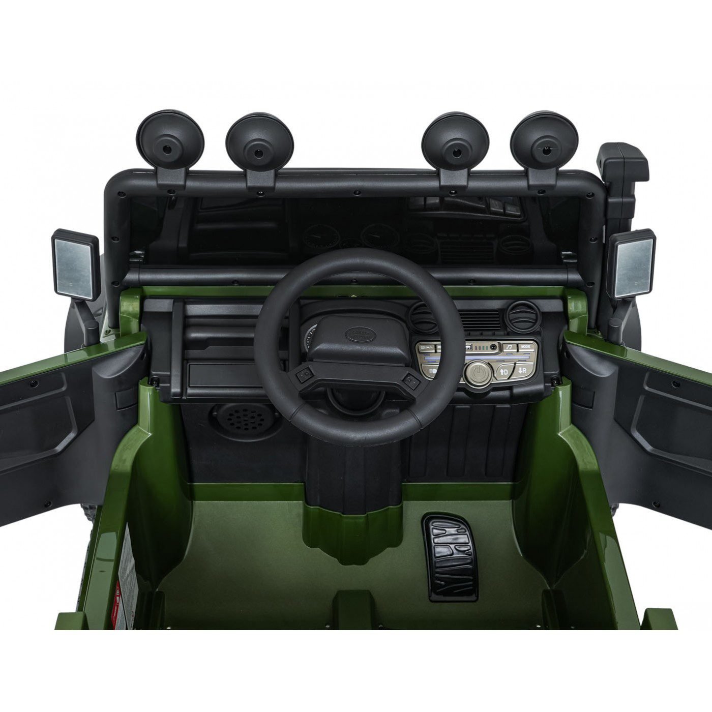 Лицензиран Акумулаторен Джип Land Rover Defender, 200W, 24V/7Ah, EVA гуми - Image 10
