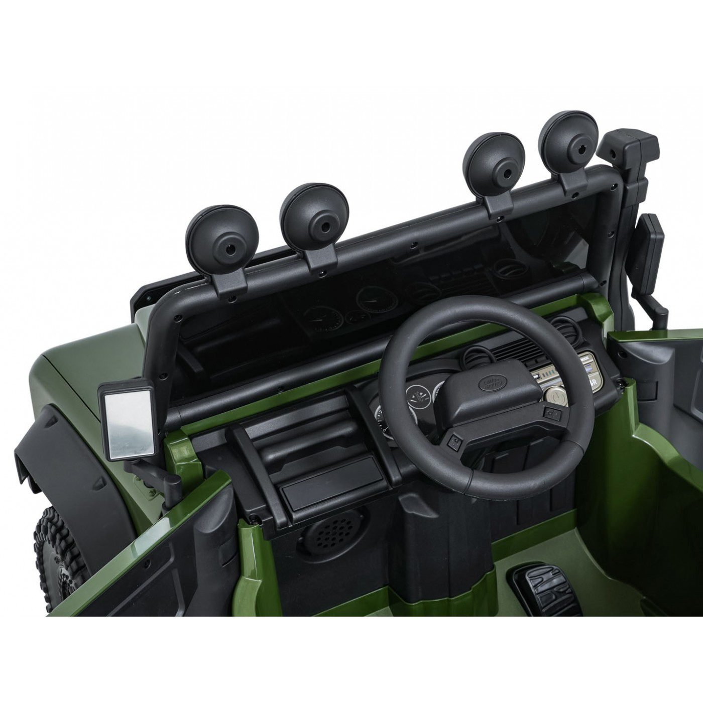 Лицензиран Акумулаторен Джип Land Rover Defender, 200W, 24V/7Ah, EVA гуми - Image 17