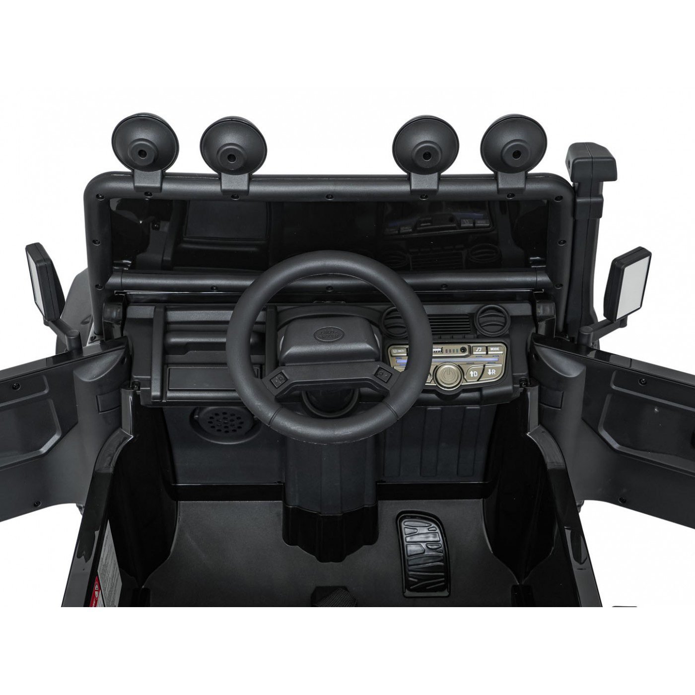 Лицензиран Акумулаторен Джип Land Rover Defender, 200W, 24V/7Ah, EVA гуми - Image 17