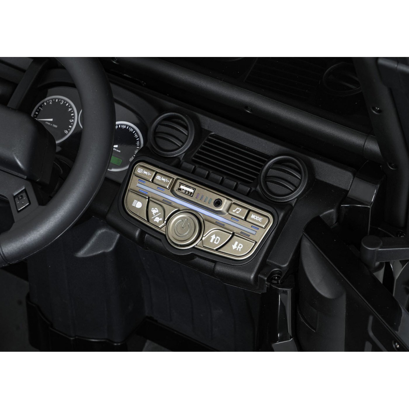 Лицензиран Акумулаторен Джип Land Rover Defender, 200W, 24V/7Ah, EVA гуми - Image 18