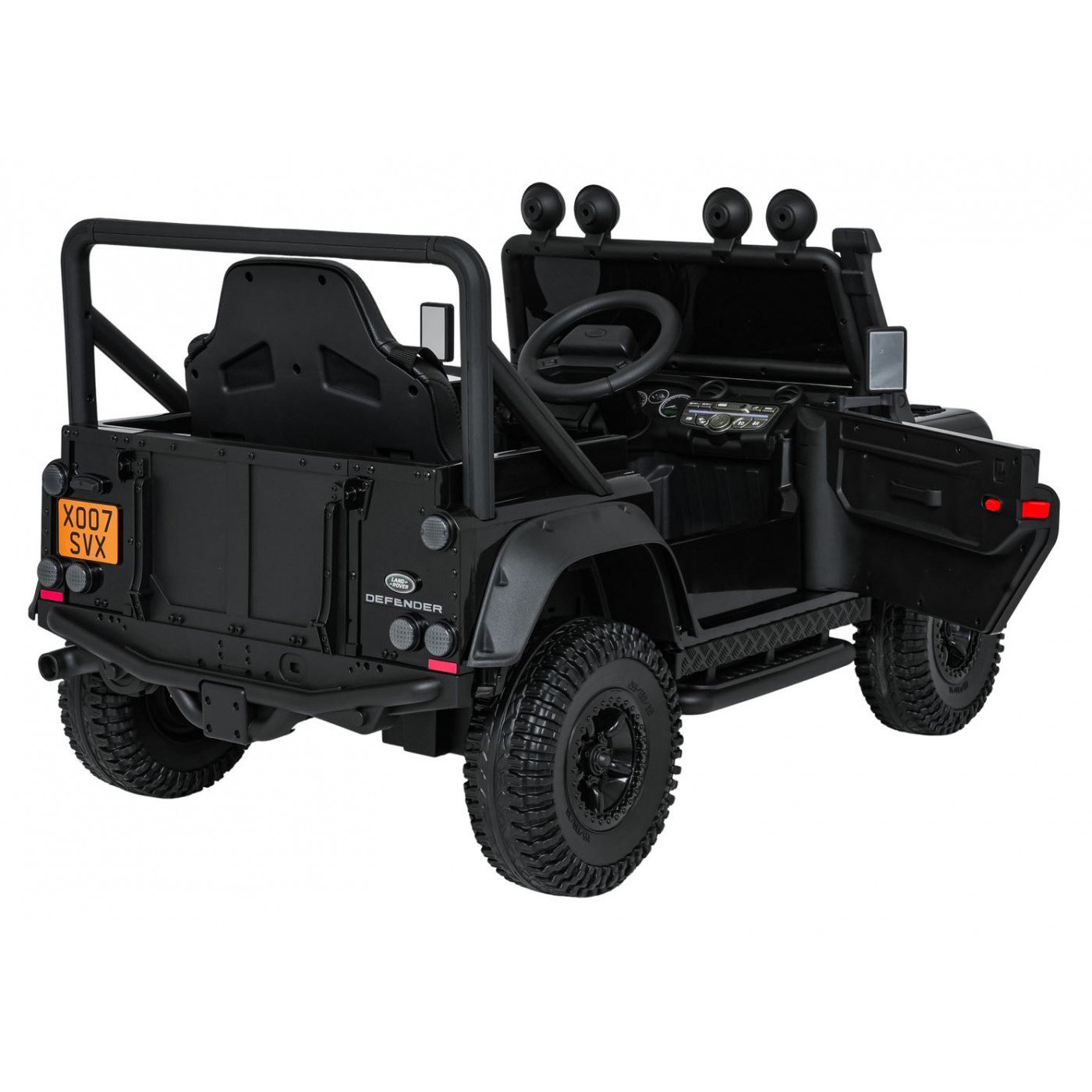 Лицензиран Акумулаторен Джип Land Rover Defender, 200W, 24V/7Ah, EVA гуми - Image 9