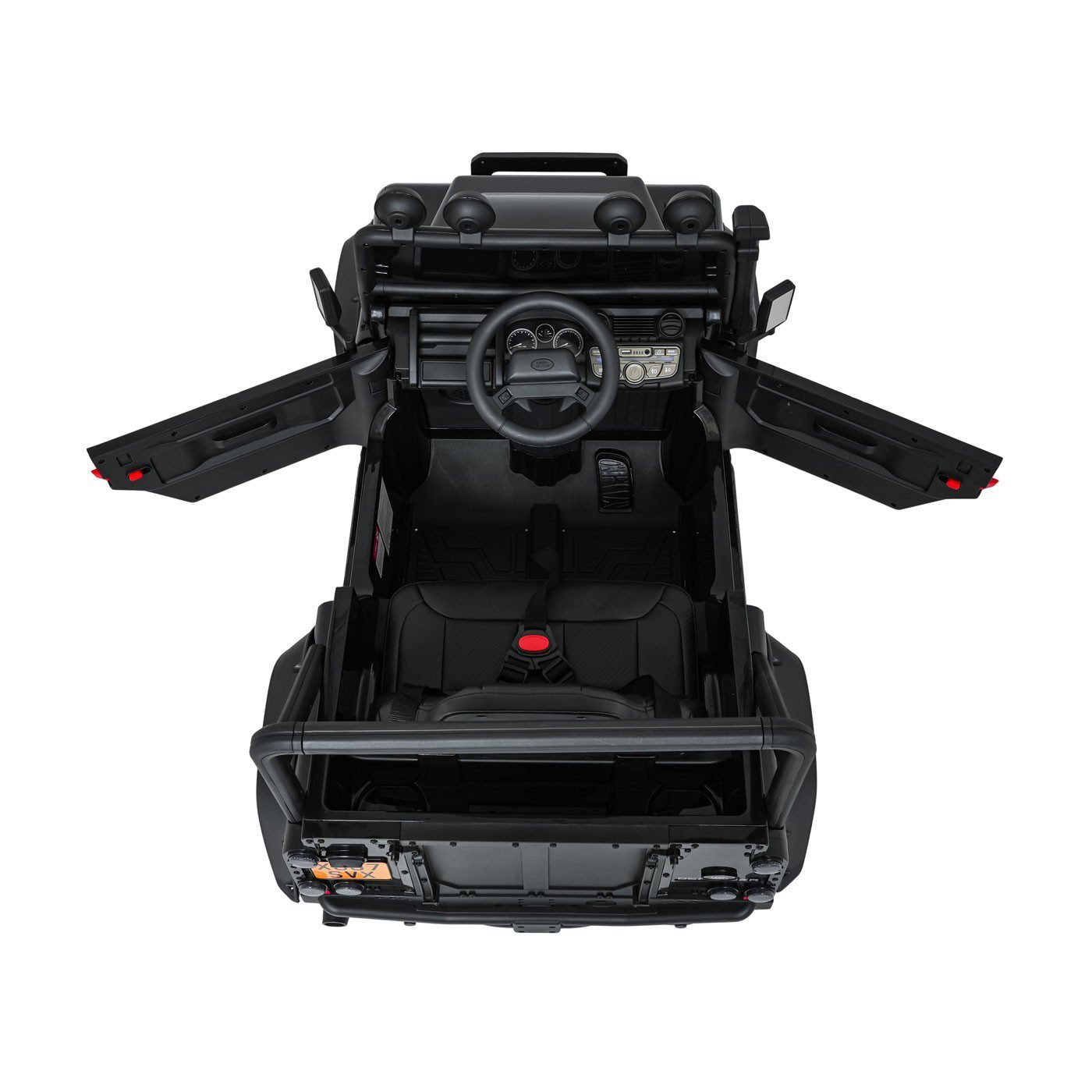 Лицензиран Акумулаторен Джип Land Rover Defender, 200W, 24V/7Ah, EVA гуми - Image 10