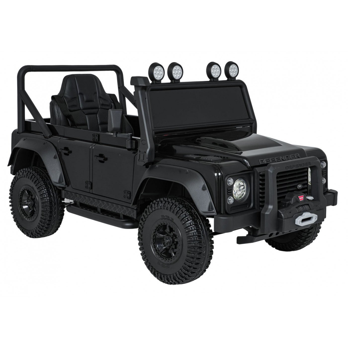 Лицензиран Акумулаторен Джип Land Rover Defender, 200W, 24V/7Ah, EVA гуми - Image 2