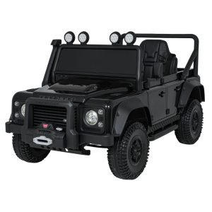 Лицензиран Акумулаторен Джип Land Rover Defender, 200W, 24V/7Ah, EVA гуми