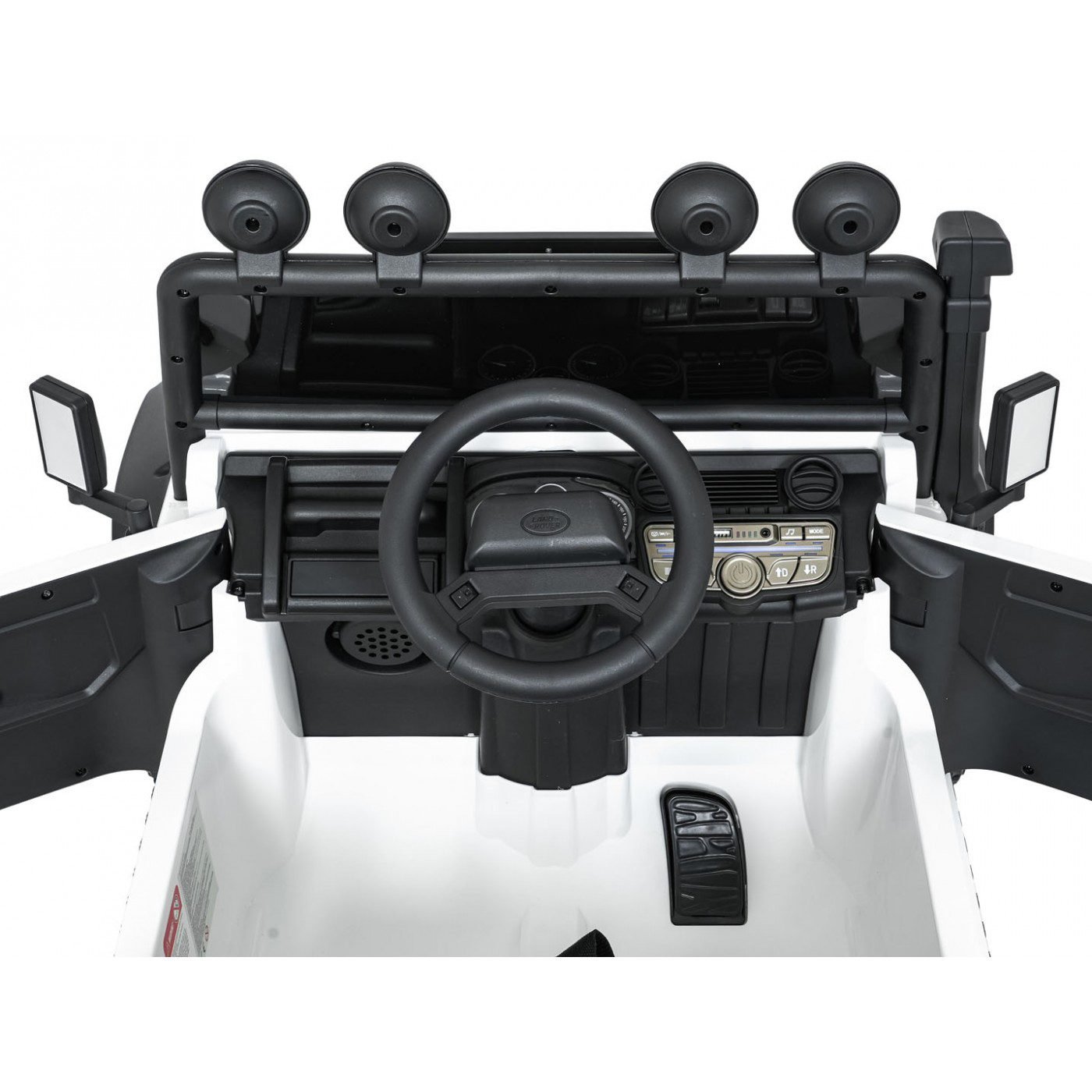 Лицензиран Акумулаторен Джип Land Rover Defender, 200W, 24V/7Ah, EVA гуми - Image 16