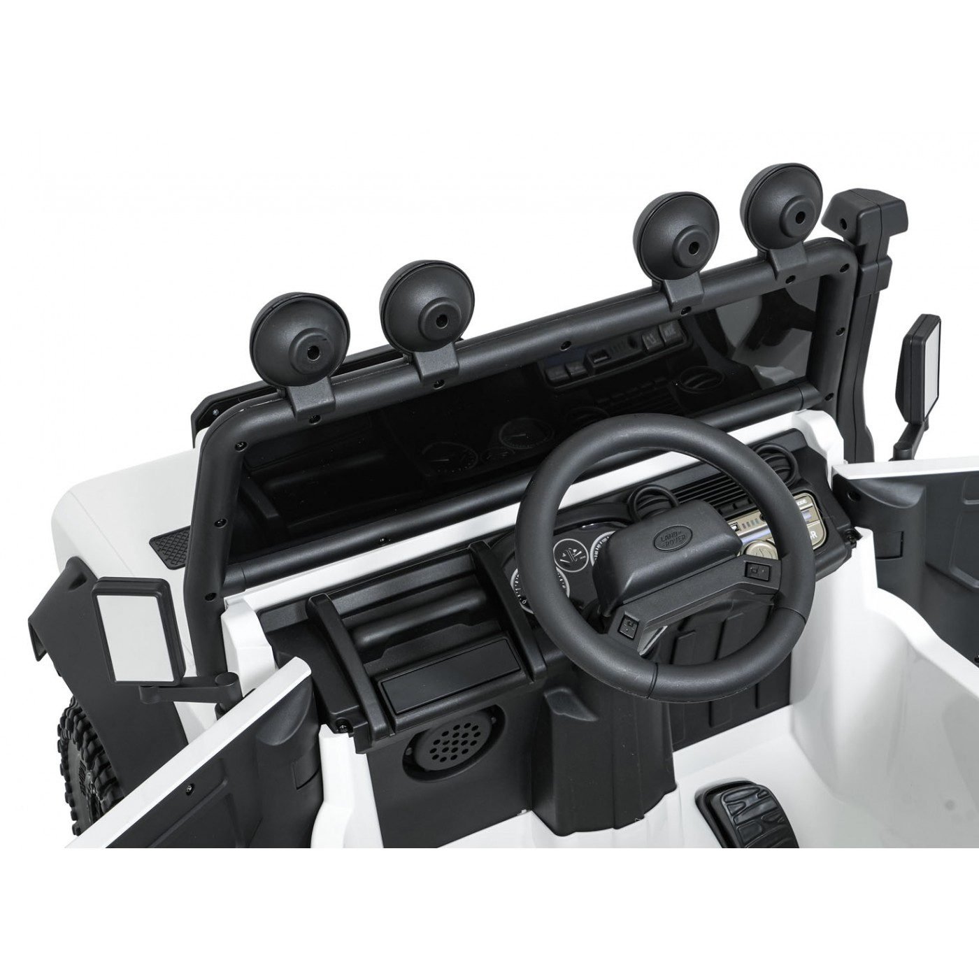 Лицензиран Акумулаторен Джип Land Rover Defender, 200W, 24V/7Ah, EVA гуми - Image 17