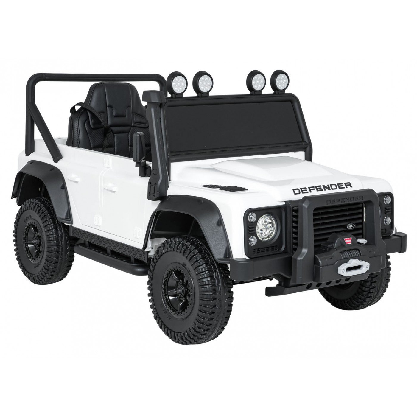 Лицензиран Акумулаторен Джип Land Rover Defender, 200W, 24V/7Ah, EVA гуми - Image 2