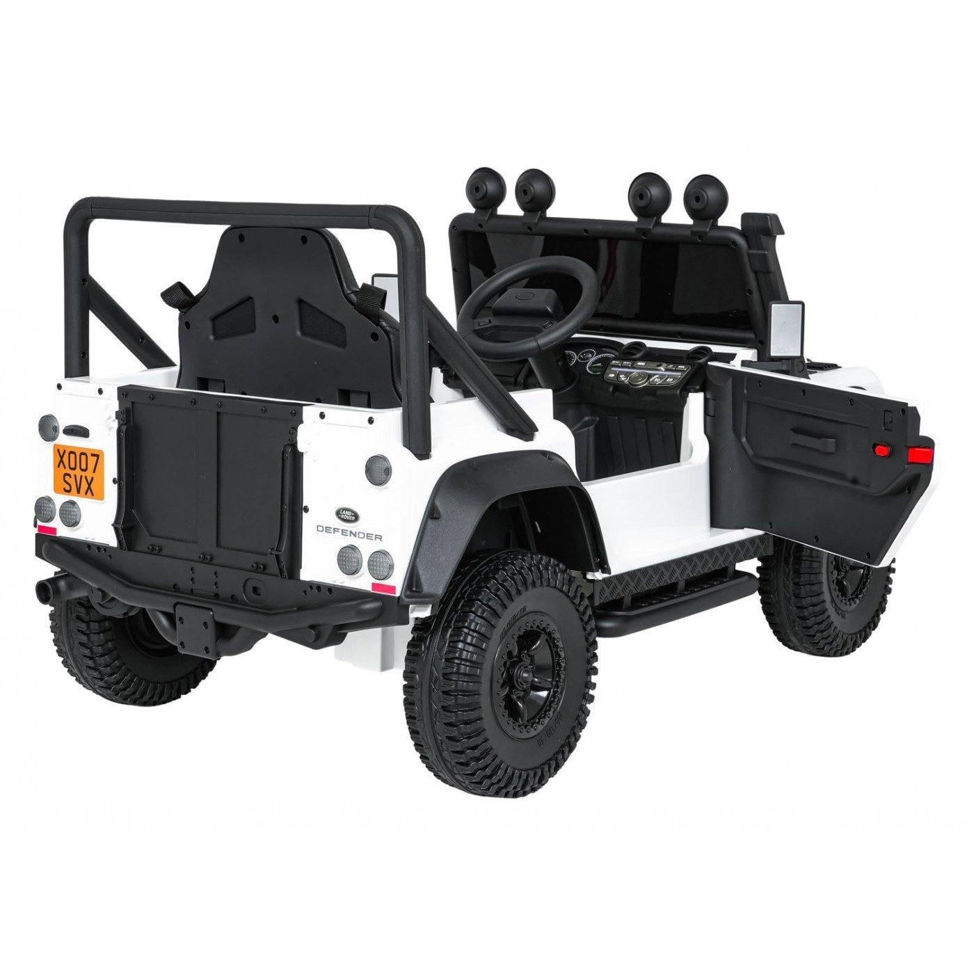 Лицензиран Акумулаторен Джип Land Rover Defender, 200W, 24V/7Ah, EVA гуми - Image 21