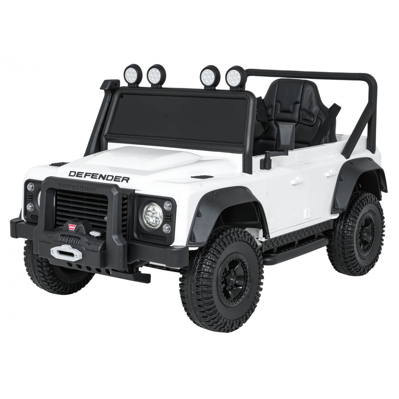 Лицензиран Акумулаторен Джип Land Rover Defender, 200W, 24V/7Ah, EVA гуми