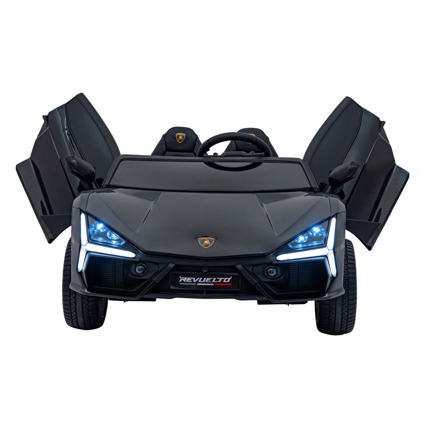 Лицензирана акумулаторна кола Lamborghini Revuelto XL, MP4, 24V7AH, 800W, EVA гуми - Image 5