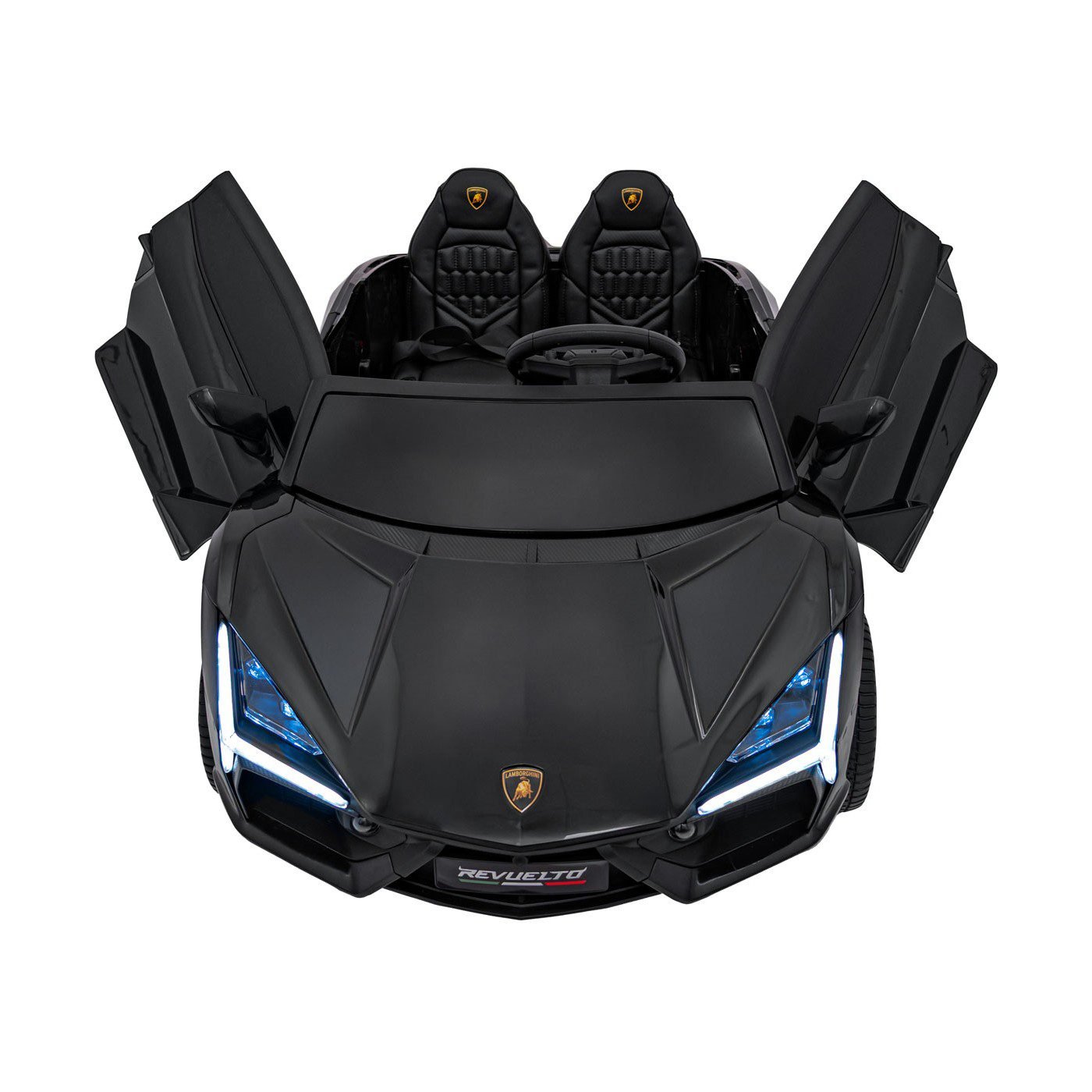 Лицензирана акумулаторна кола Lamborghini Revuelto XL, MP4, 24V7AH, 800W, EVA гуми - Image 7