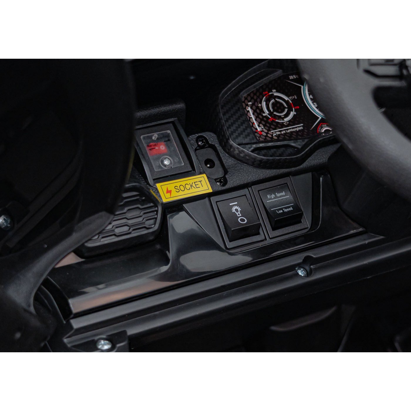 Лицензирана акумулаторна кола Lamborghini Revuelto XL, MP4, 24V7AH, 800W, EVA гуми - Image 20