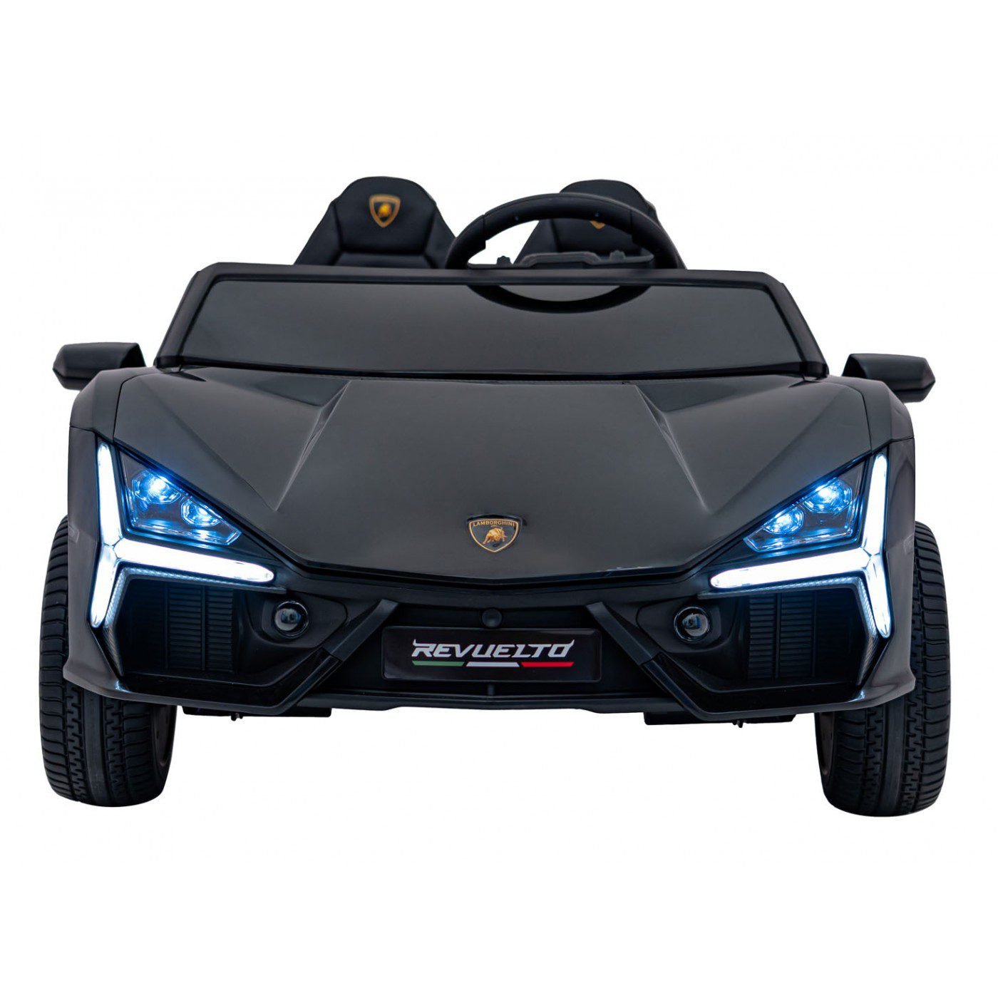 Лицензирана акумулаторна кола Lamborghini Revuelto XL, MP4, 24V7AH, 800W, EVA гуми - Image 3