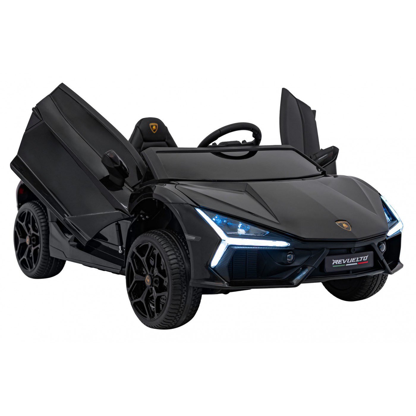 Лицензирана акумулаторна кола Lamborghini Revuelto XL, MP4, 24V7AH, 800W, EVA гуми - Image 6