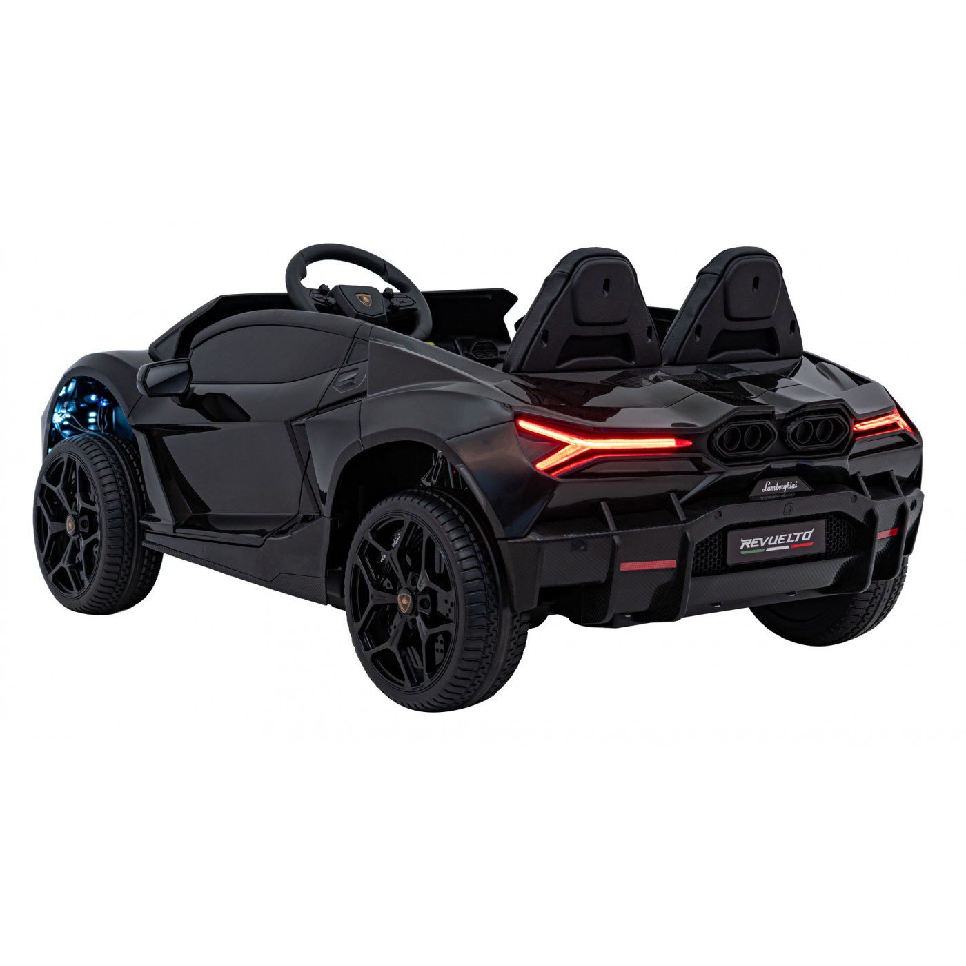 Лицензирана акумулаторна кола Lamborghini Revuelto XL, MP4, 24V7AH, 800W, EVA гуми - Image 17