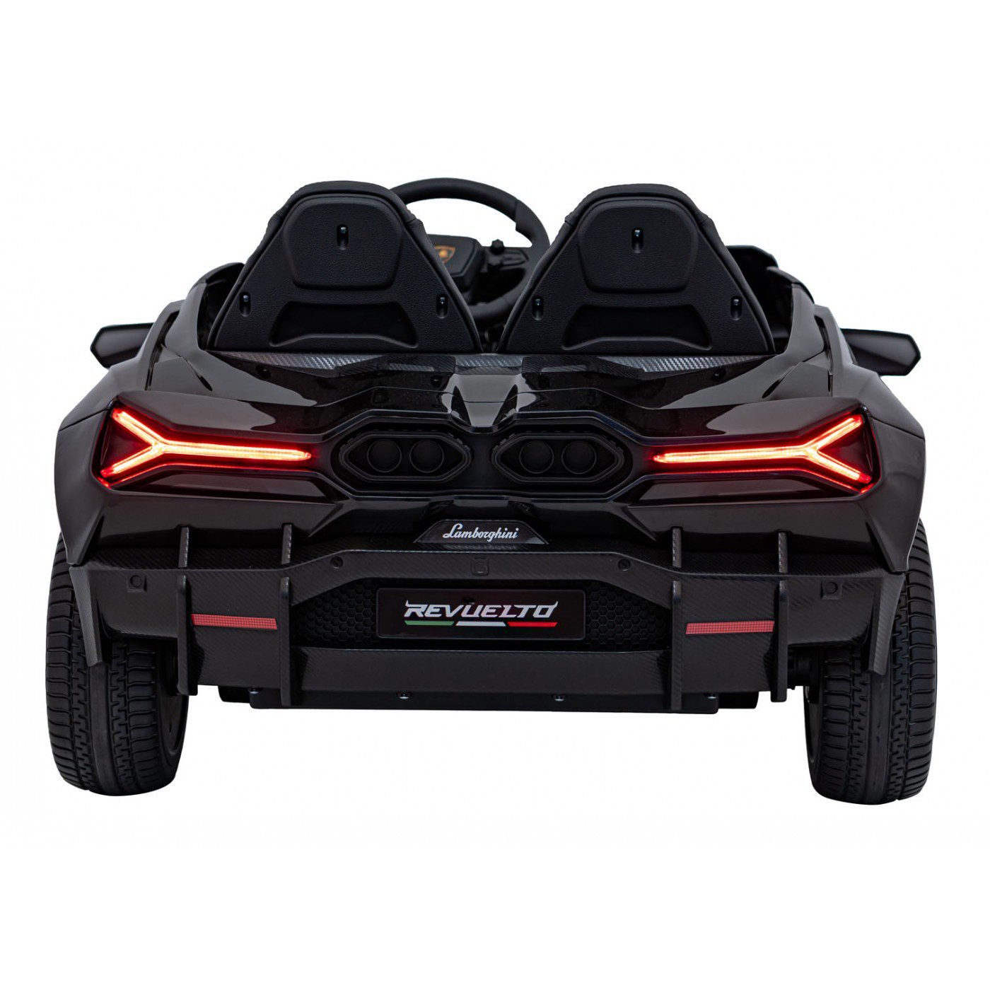 Лицензирана акумулаторна кола Lamborghini Revuelto XL, MP4, 24V7AH, 800W, EVA гуми - Image 16