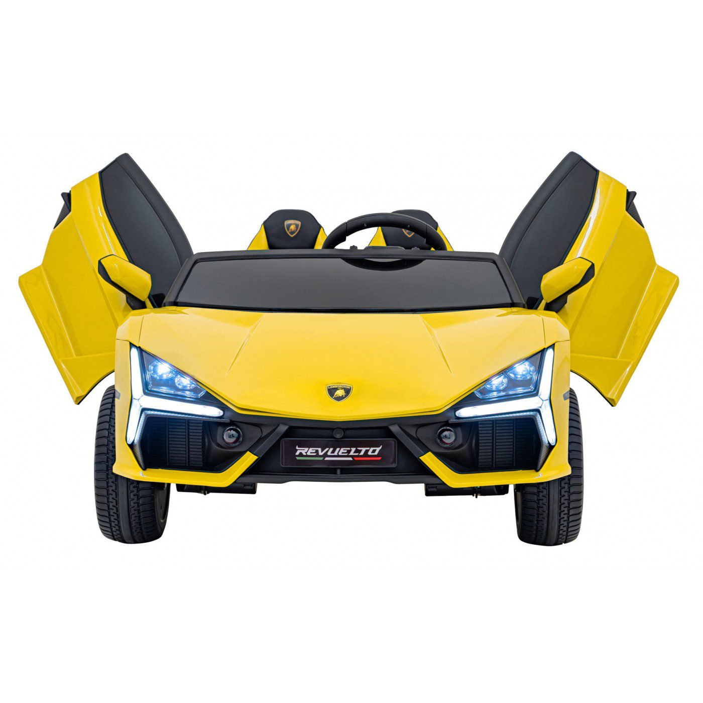 Лицензирана акумулаторна кола Lamborghini Revuelto XL, MP4, 24V7AH, 800W, EVA гуми - Image 3