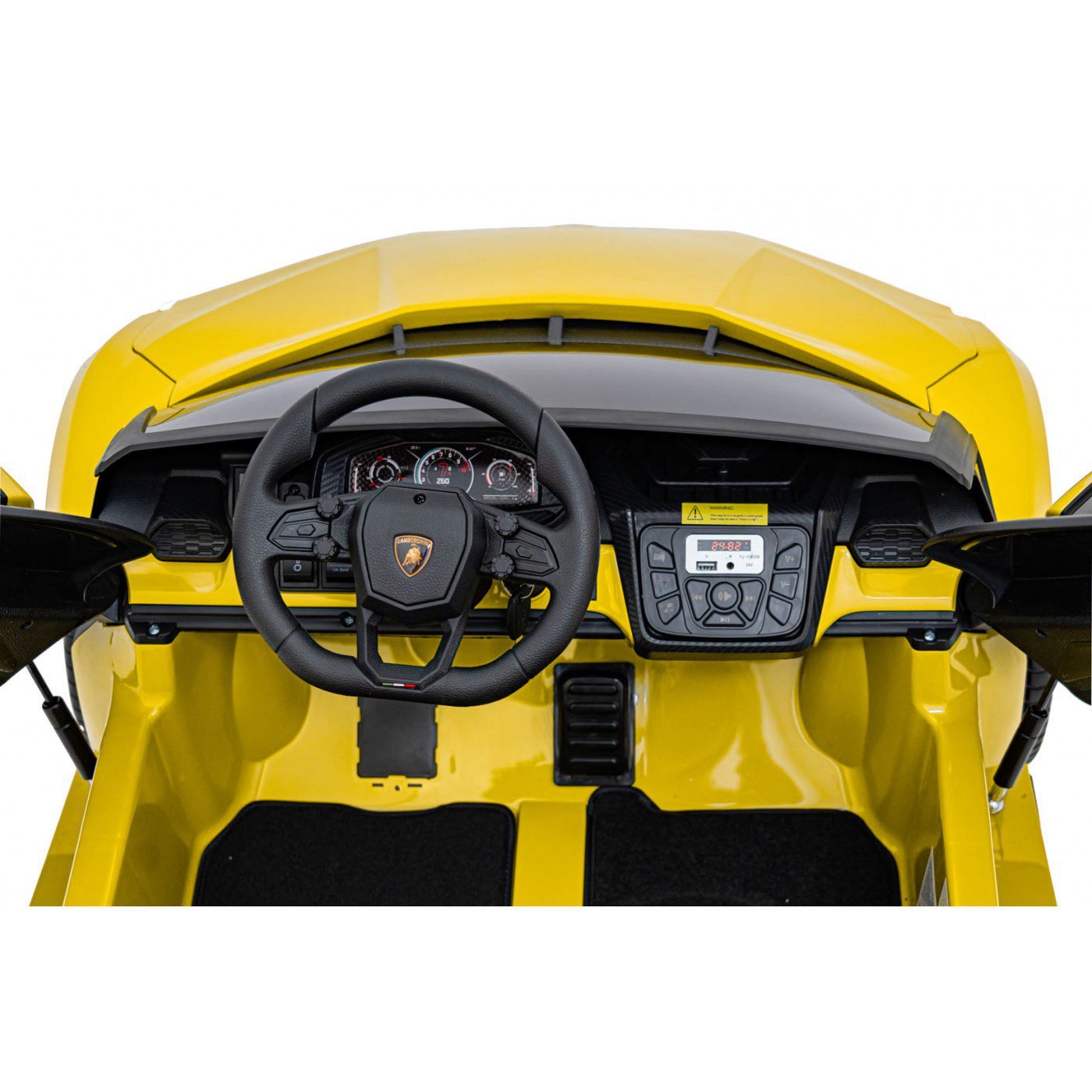 Лицензирана акумулаторна кола Lamborghini Revuelto XL, MP4, 24V7AH, 800W, EVA гуми - Image 21