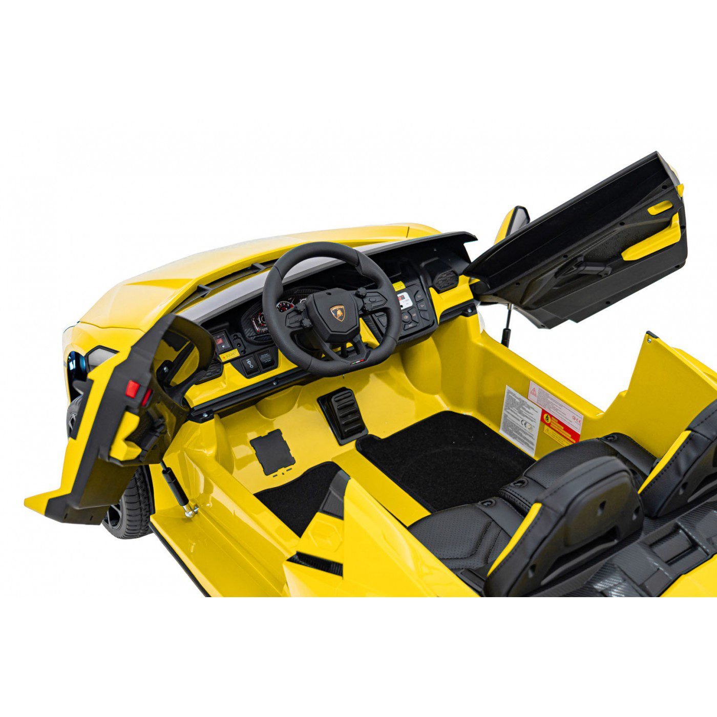 Лицензирана акумулаторна кола Lamborghini Revuelto XL, MP4, 24V7AH, 800W, EVA гуми - Image 20