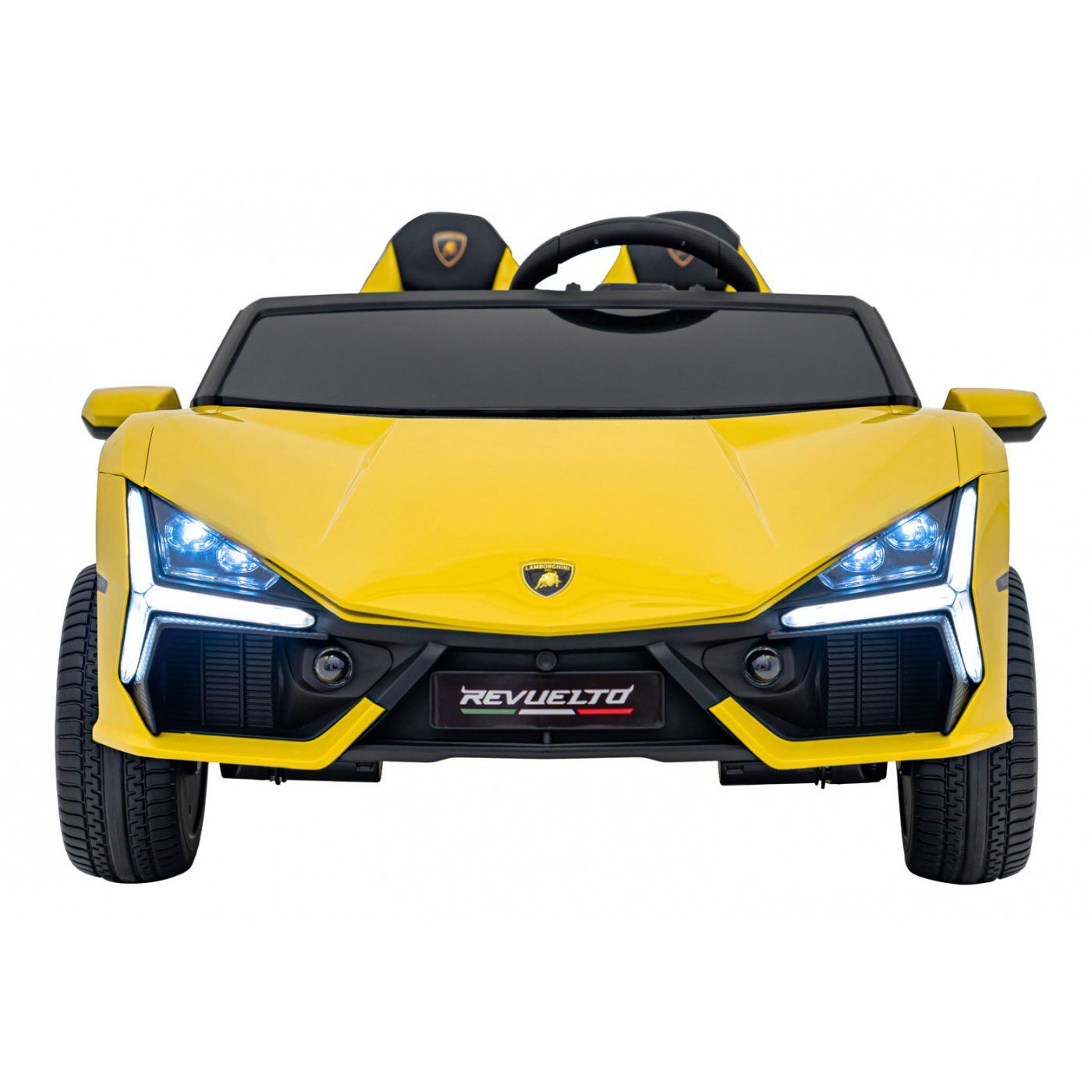 Лицензирана акумулаторна кола Lamborghini Revuelto XL, MP4, 24V7AH, 800W, EVA гуми - Image 6