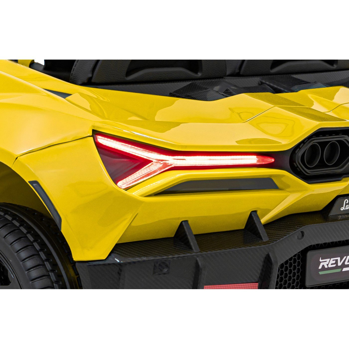 Лицензирана акумулаторна кола Lamborghini Revuelto XL, MP4, 24V7AH, 800W, EVA гуми - Image 15