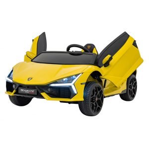 Лицензирана акумулаторна кола Lamborghini Revuelto XL, MP4, 24V7AH, 800W, EVA гуми