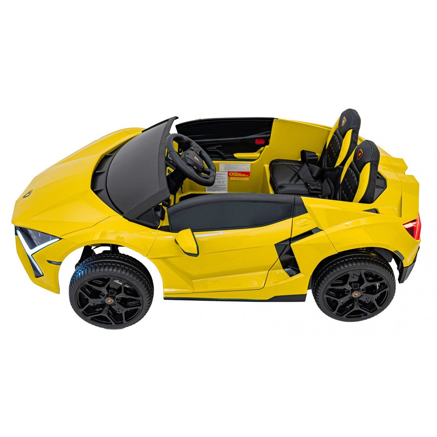 Лицензирана акумулаторна кола Lamborghini Revuelto XL, MP4, 24V7AH, 800W, EVA гуми - Image 13