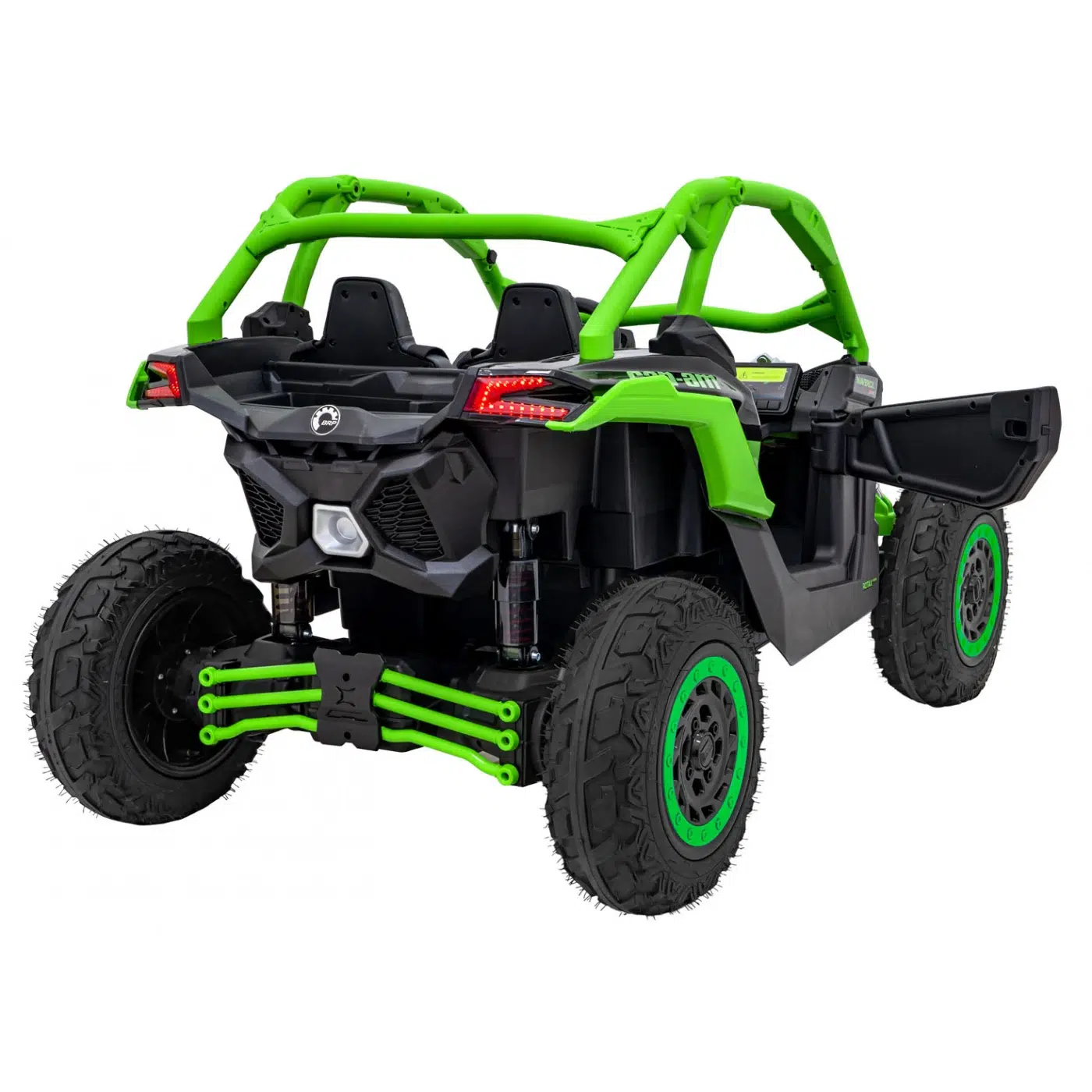 Лицензирано Акумулаторно UTV Can-Am Maverick Turbo RR, 4х4, 600W, 24V/14Ah, Надуваеми гуми - Image 19
