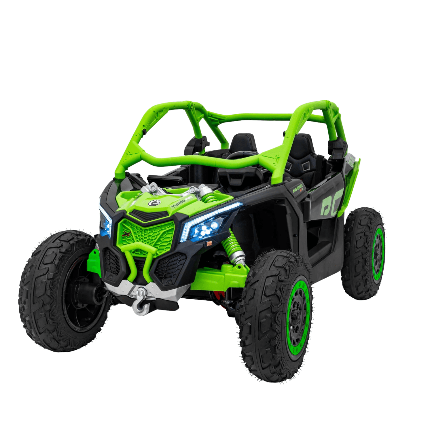 Лицензирано Акумулаторно UTV Can-Am Maverick Turbo RR, 4х4, 600W, 24V/14Ah, Надуваеми гуми