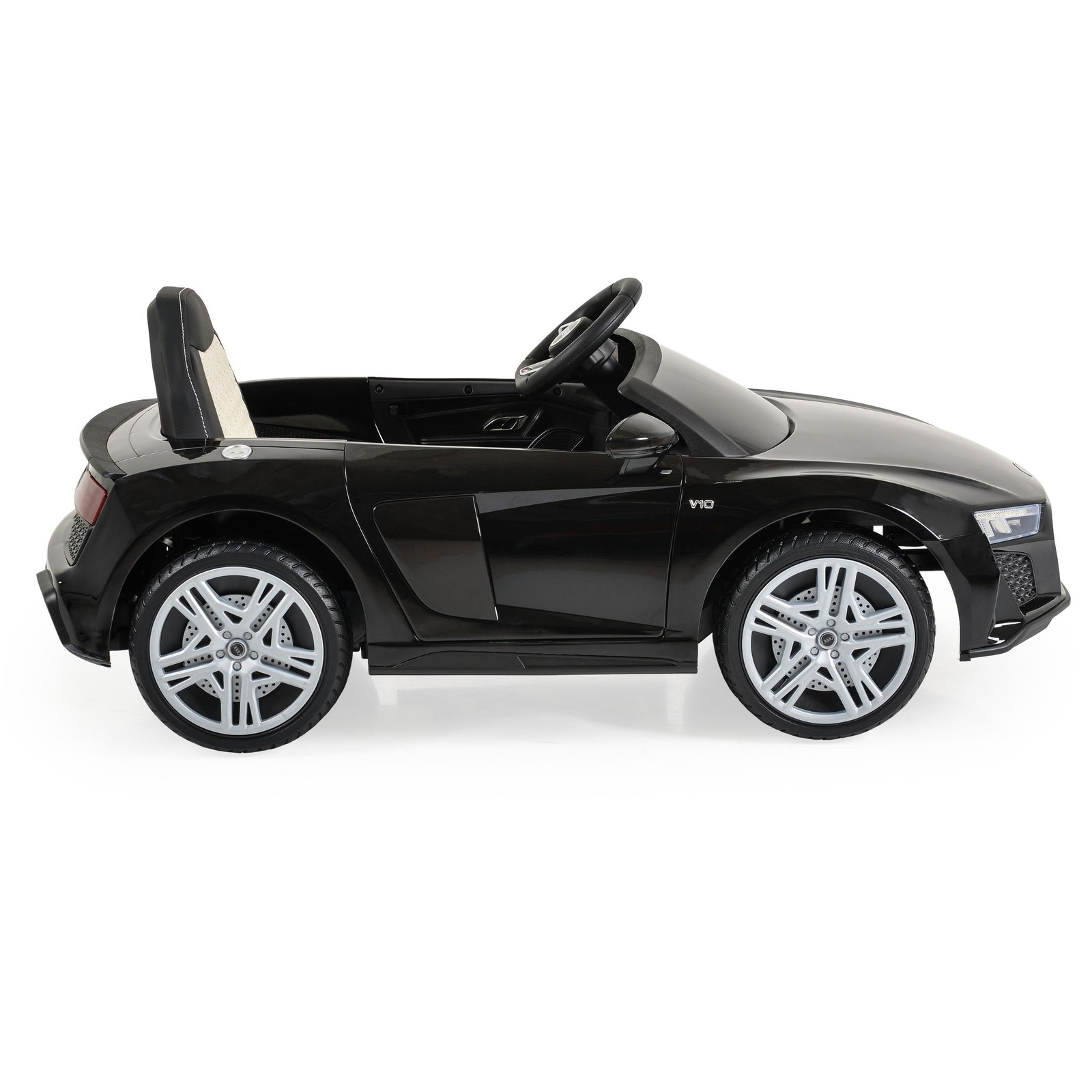Лицензирана акумулаторна кола Audi R8 Spyder, 50W, 12V7AH, EVA Гуми, MP3 Плеър - Image 4