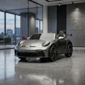 Лицензирана акумулаторна кола PORSCHE 911 2026, GT3,24V10Ah, 800W, Безчеткови мотори, EVA Гуми